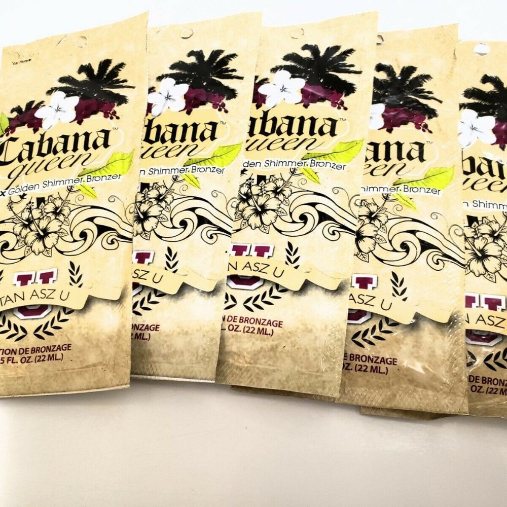 5 Tan Asz U Cabana Queen 100X Gold Shimmer Bronzer